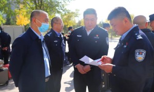 我报名！百余警力整装出征支援额济纳旗疫情防控